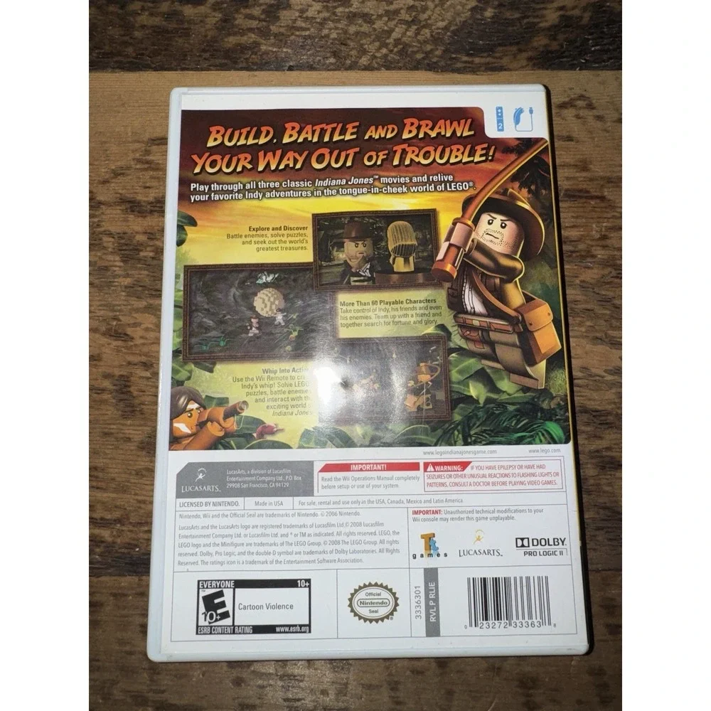 Lego Indiana Jones: The Original Adventures - Nintendo Wii